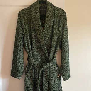 Scotch & Soda beautiful black & green coat. NWT-Size L